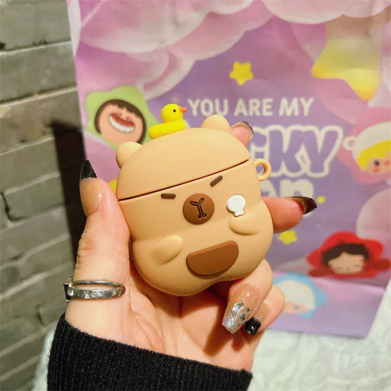 Capabala Capybara Bluetooth Earphone Cover - Viexta