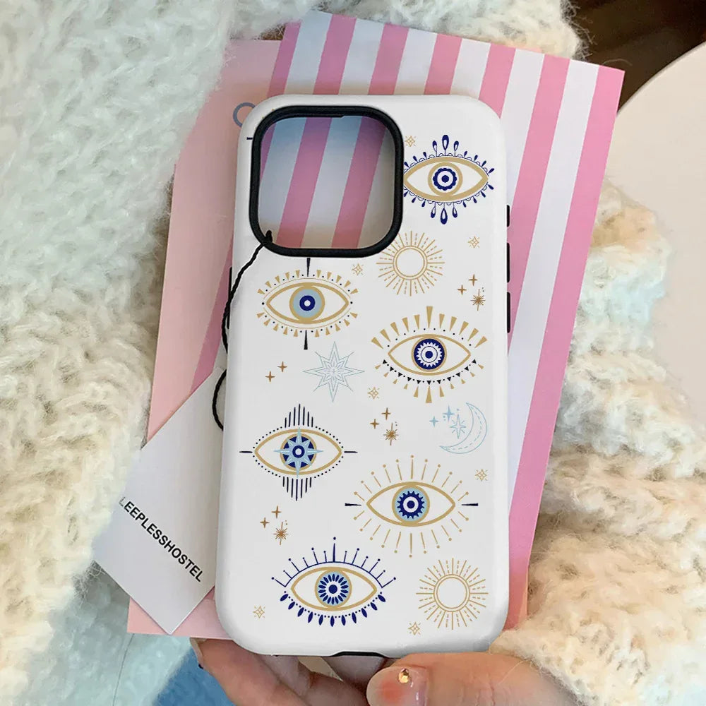 Retro Evil Eye iPhone Case - Viexta
