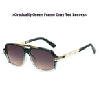 Metal Mirror Sun-resistant Sunglasses - Viexta