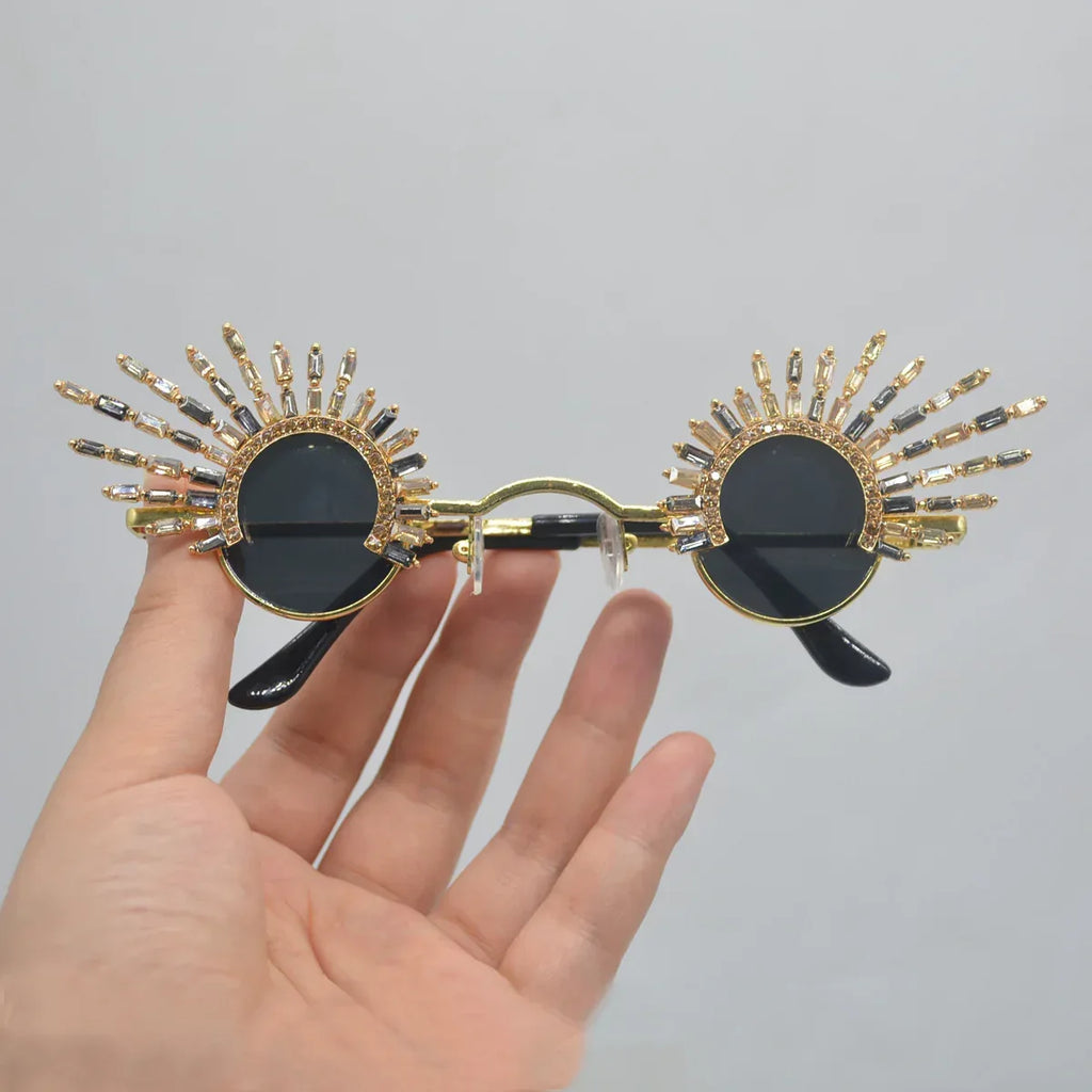 retro-design-irregular-tassel-sunglasses - Viexta