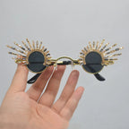 retro-design-irregular-tassel-sunglasses - Viexta