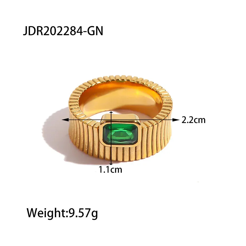 Square Diamond Ring - Viexta
