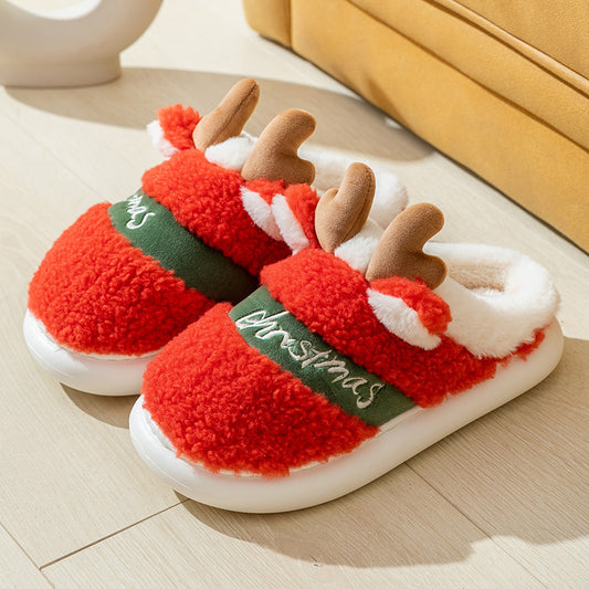 Christmas Shoes Winter Home Slippers