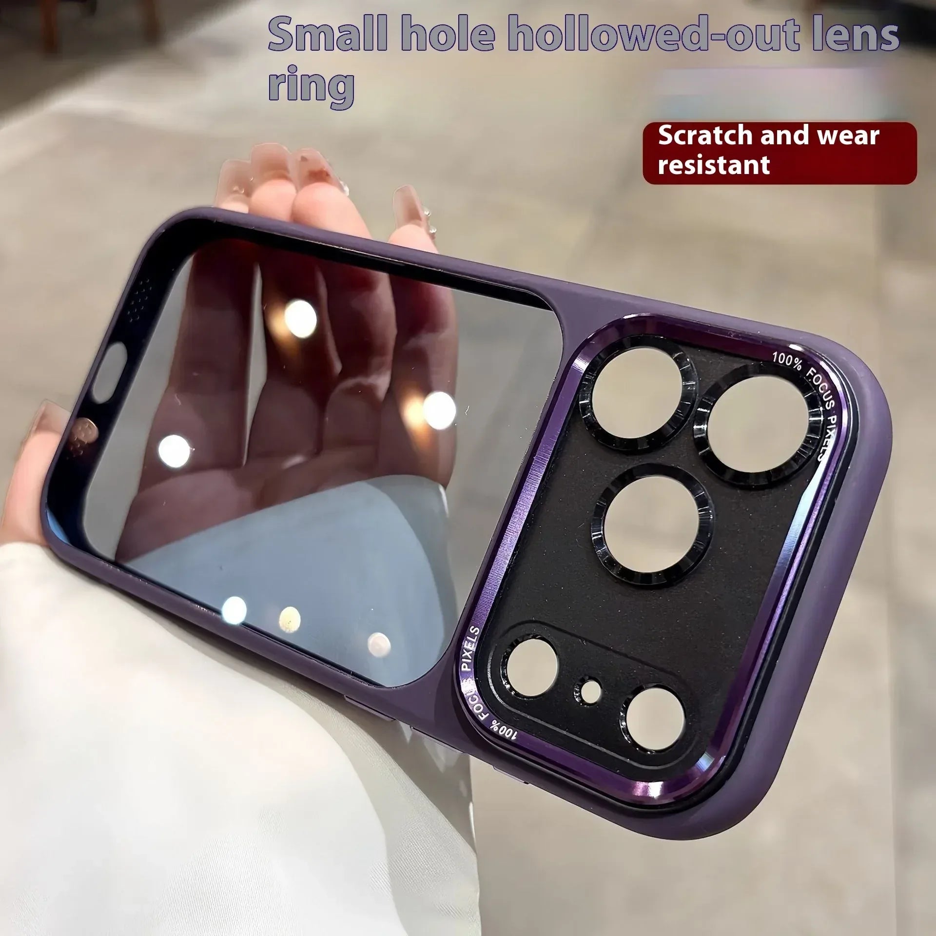 Integrated Metal Lens iPhone Case - Viexta