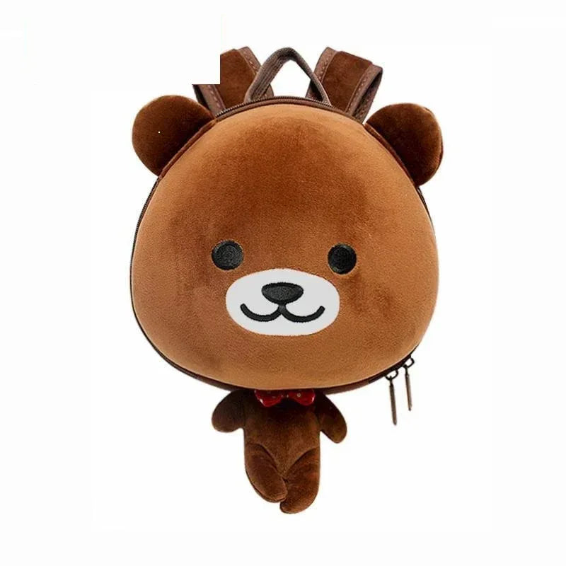 Anti-lost Plush Kindergarten Children's Animal Backpack - Viexta