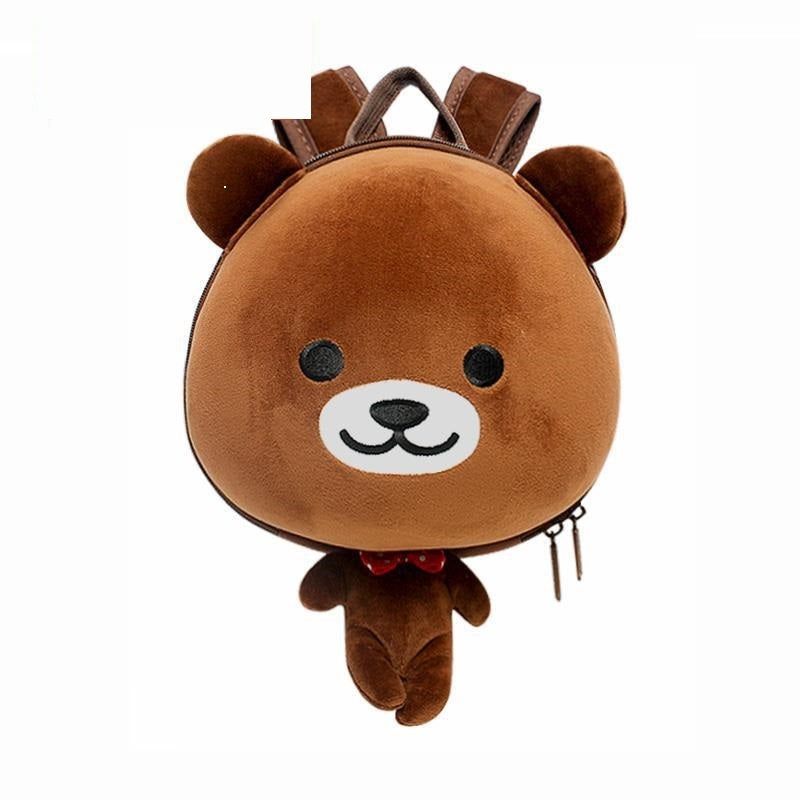 Anti-lost Plush Kindergarten Children's Animal Backpack