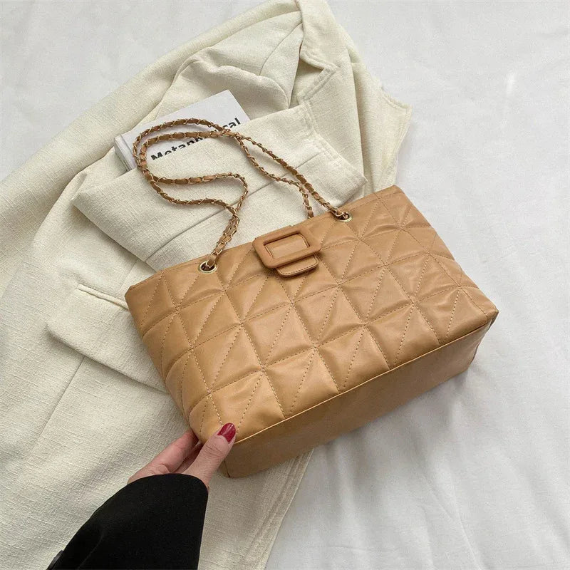 New Trendy Chic Chanel-style Rhombus Bag - Viexta
