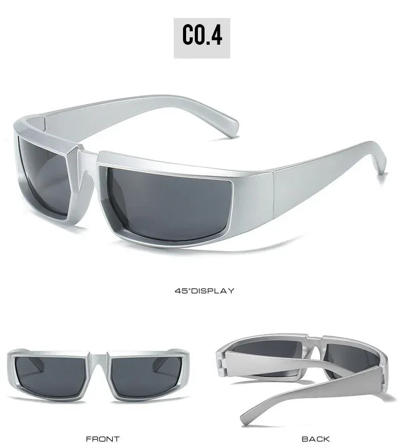 Super Texture Futuristic Sunglasses - Viexta