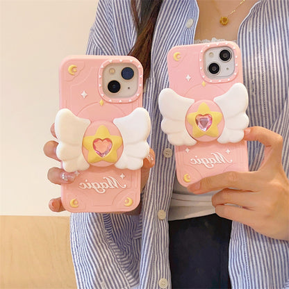 Silicone Angel Wings iPhone Case