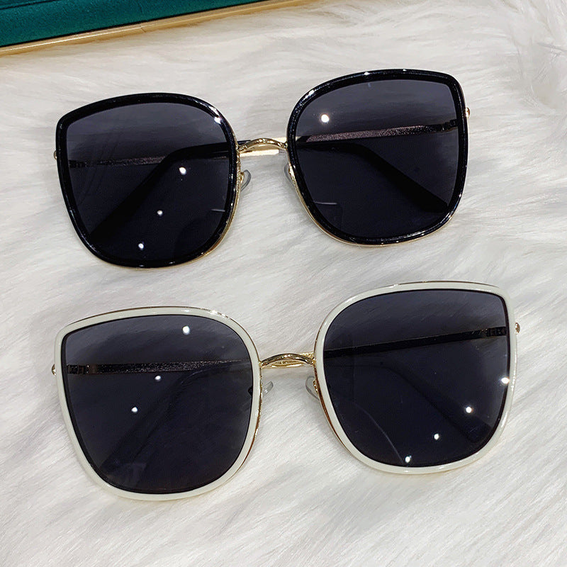 Harajuku Vintage Square Anti UV Solar Glasses