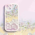 Oil Painting Flower iPhone Protective Case - Viexta