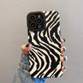 Creative Zebra Pattern Fashion iPhone Case - Viexta