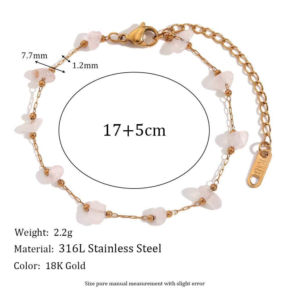 Natural Pebble Handmade Bracelet