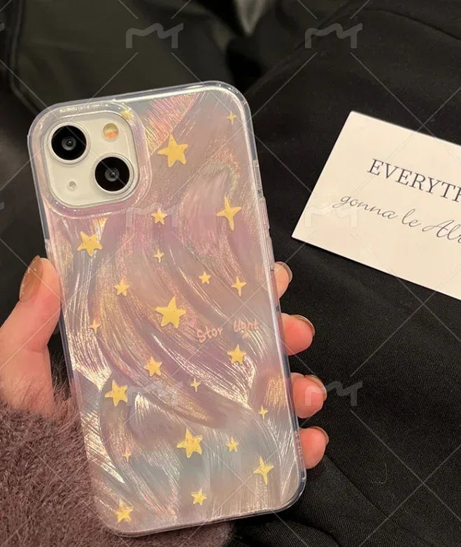 Ins Laser Gradient iPhone case - Viexta