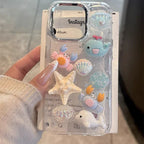 Cute Summer Ocean-themed iPhone Case