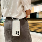 Crossbody Shell Pattern Lanyard iPhone Cover - Viexta