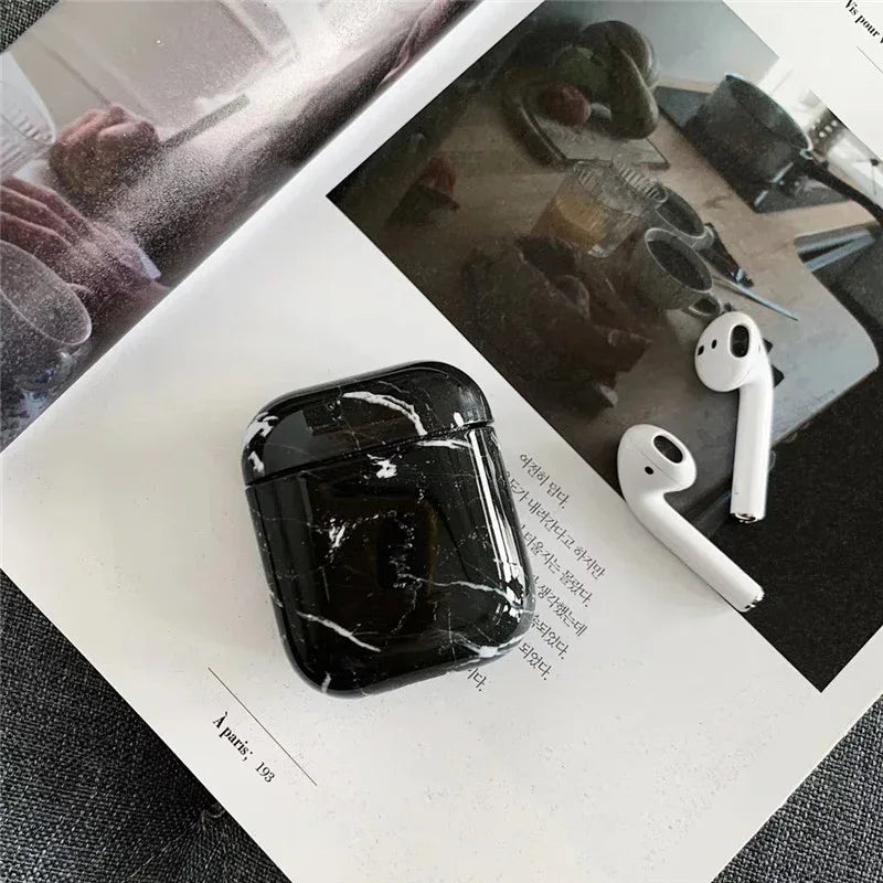 Marble Case for Apple Airpods - Viexta