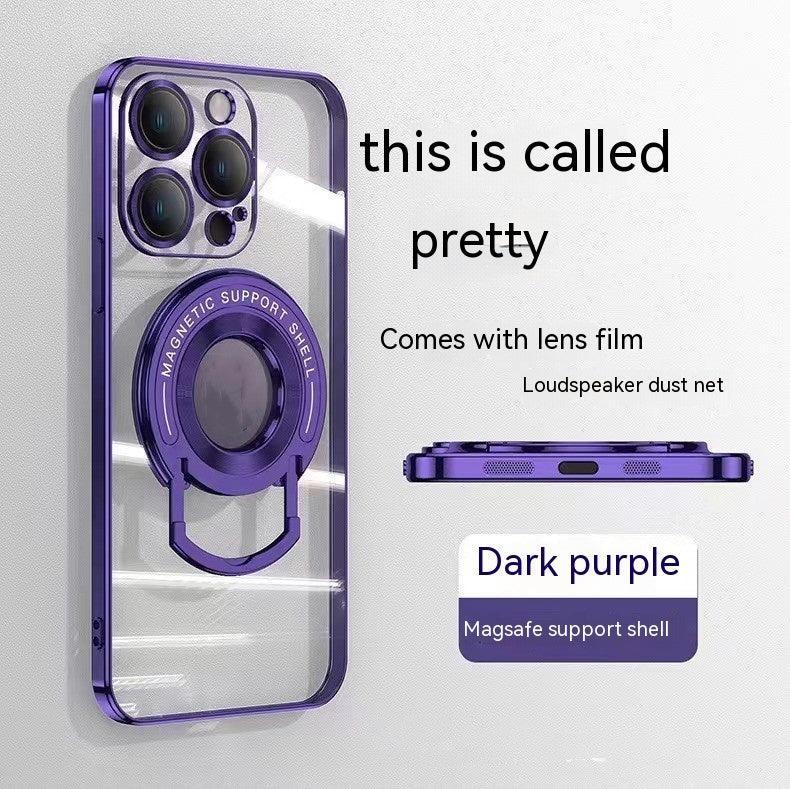 U-shaped Magnetic Plating iPhone Cover - Viexta