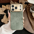 Electroplated Metal Fine Hole Lens iPhone Case