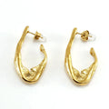 Titanium Steel Irregular Earrings - Viexta