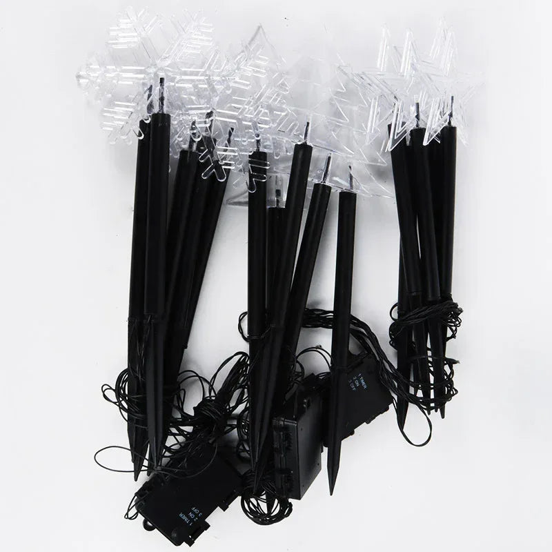christmas-snowflake-garden-lights - Viexta