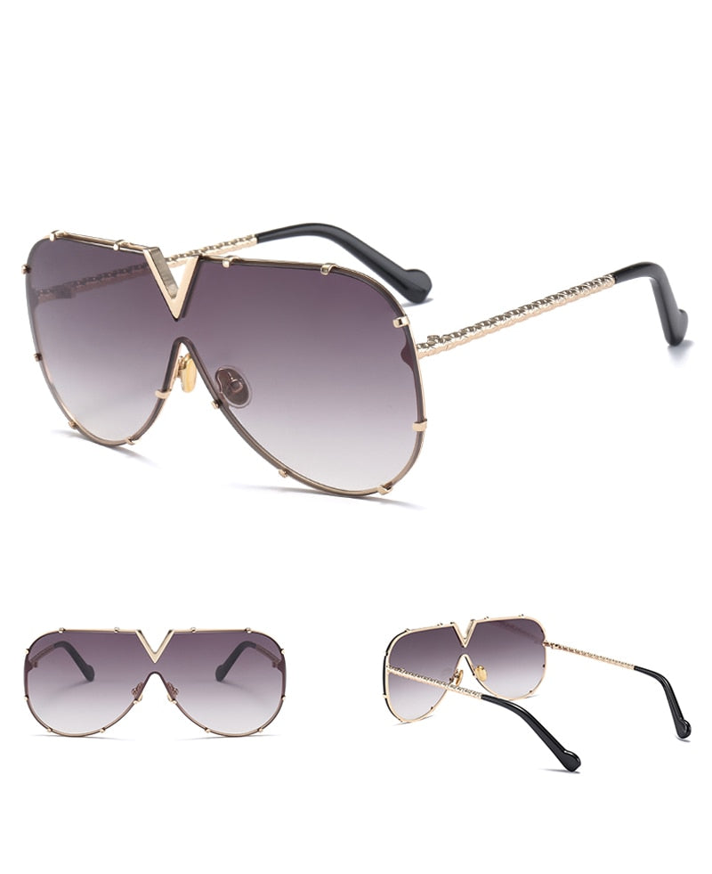 Rivet personality glasses
