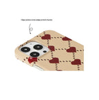 Autumn Winter Retro Heart iPhone Case - Viexta