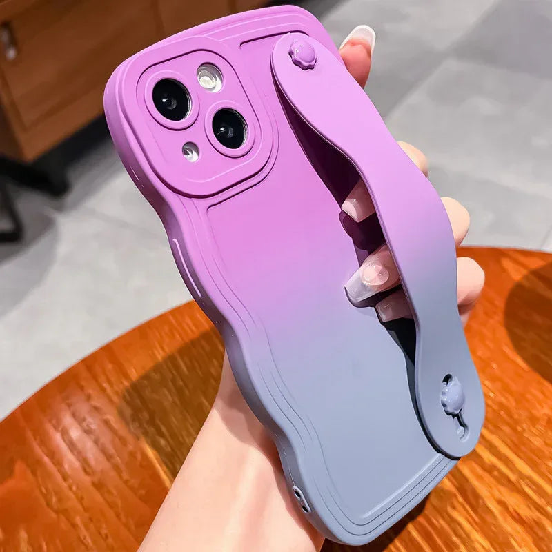 Wrist Strap Bracket iPhone Case - Viexta