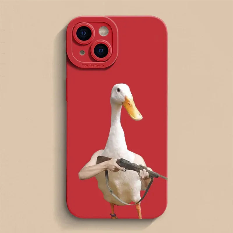 Anti-fall Funny Duck iPhone Case - Viexta