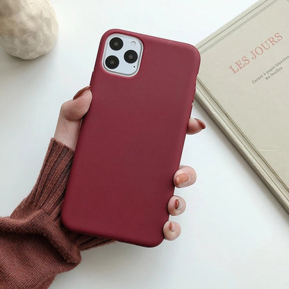 Silicon Frosted IPhone Case