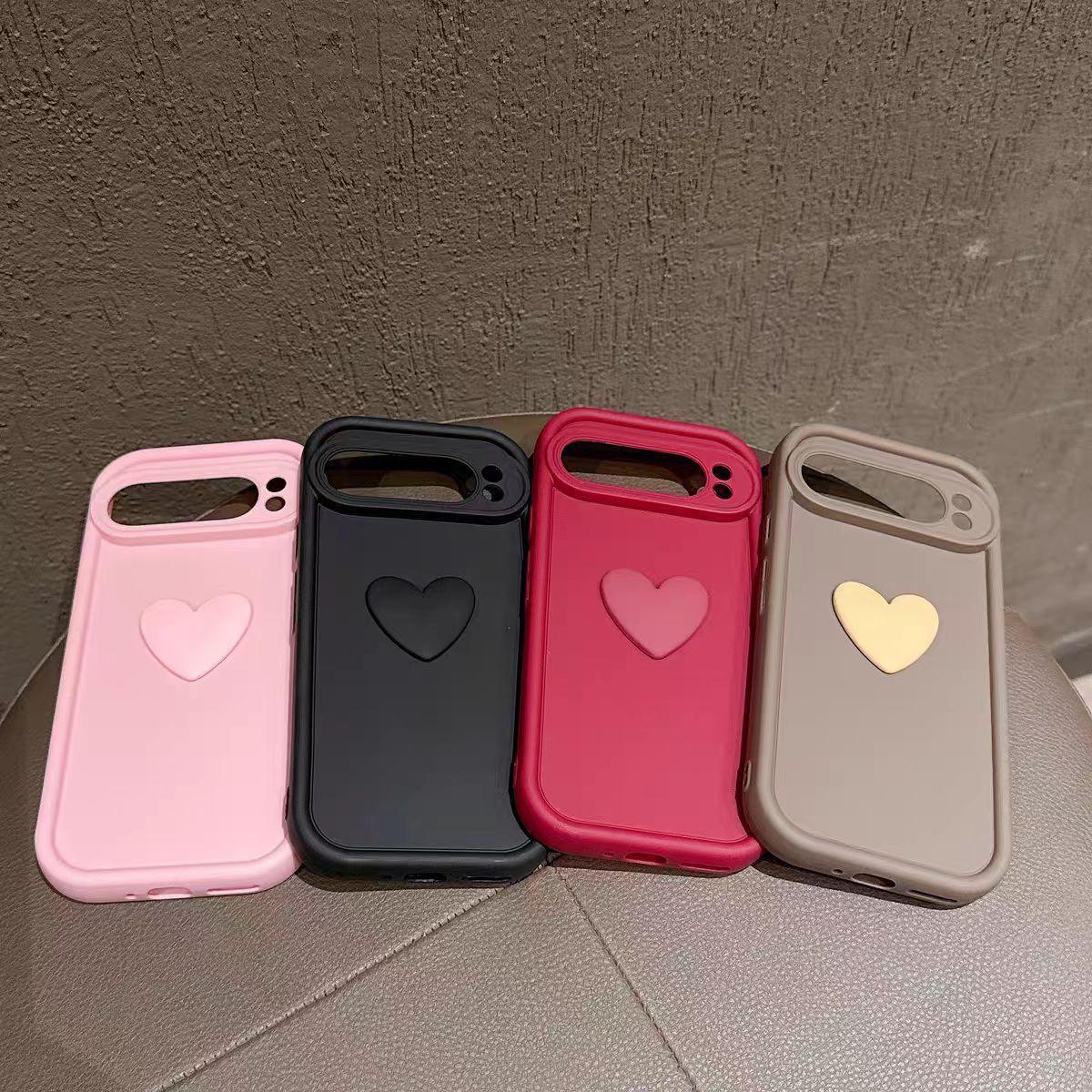 Three-dimensional Love Pixel Protective Case - Viexta