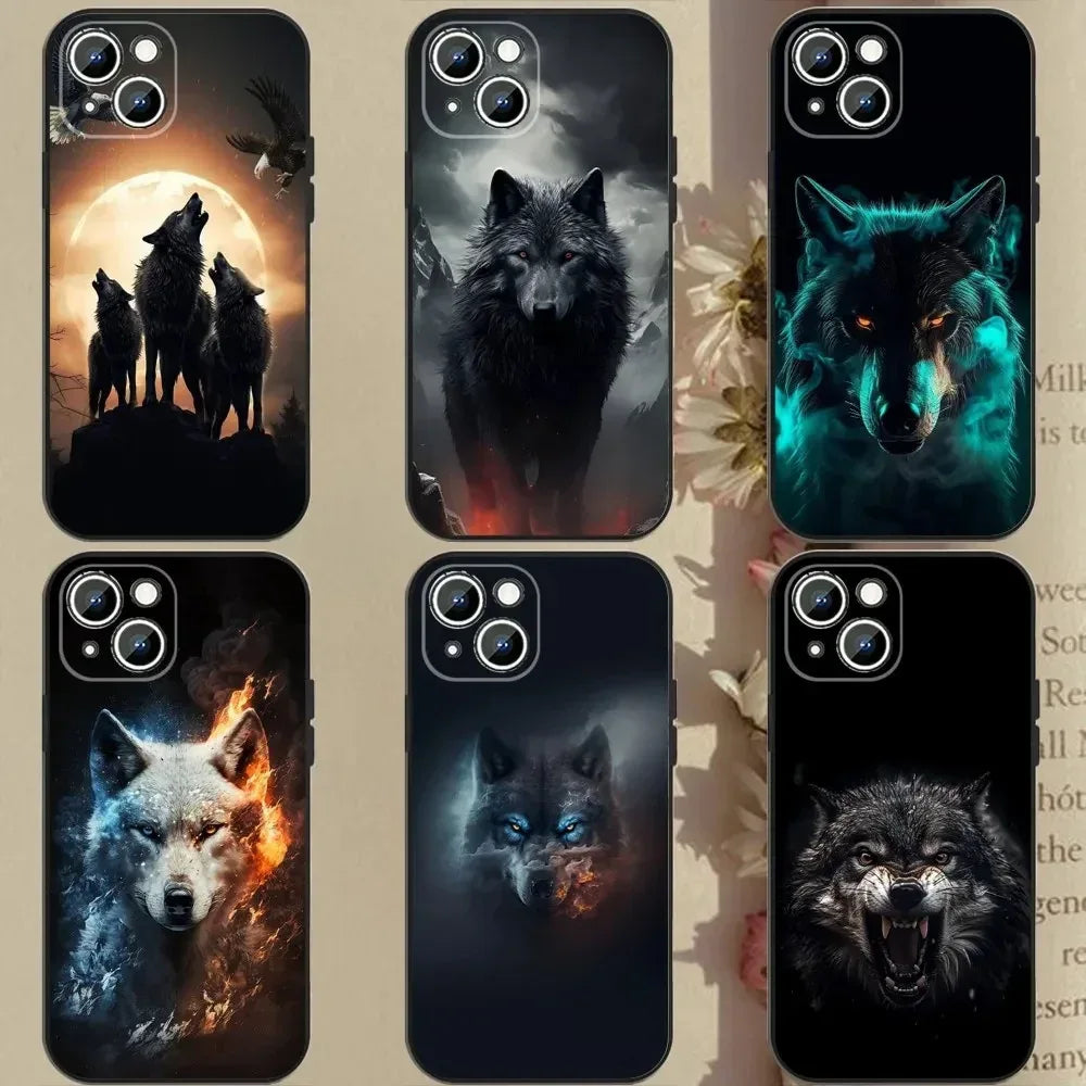 domineering-eyes-wolf-soft-shell-iphone-case - Viexta