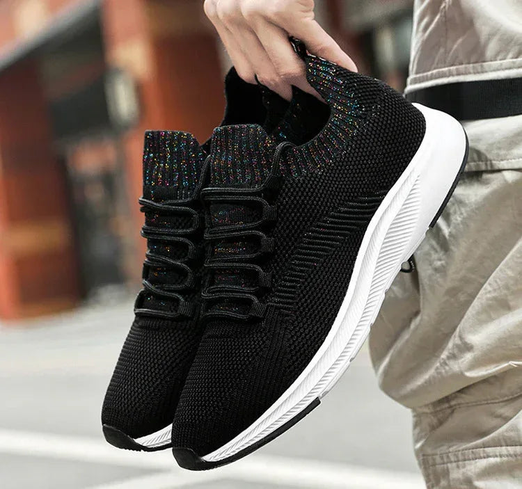 Breathable Casual Hidden Heel Sneaker - Viexta