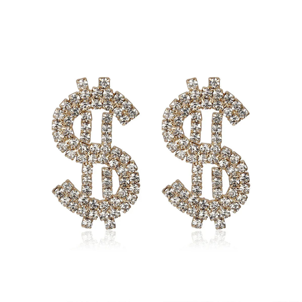 Coin symbol long earring - Viexta