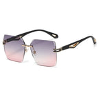 Frameless Trimming Sunglasses Fashion - Viexta
