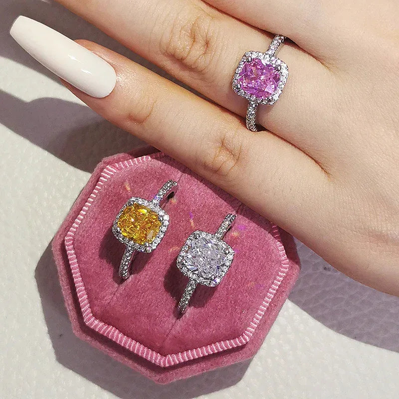Charm Cubic Zirconia Rings - Viexta