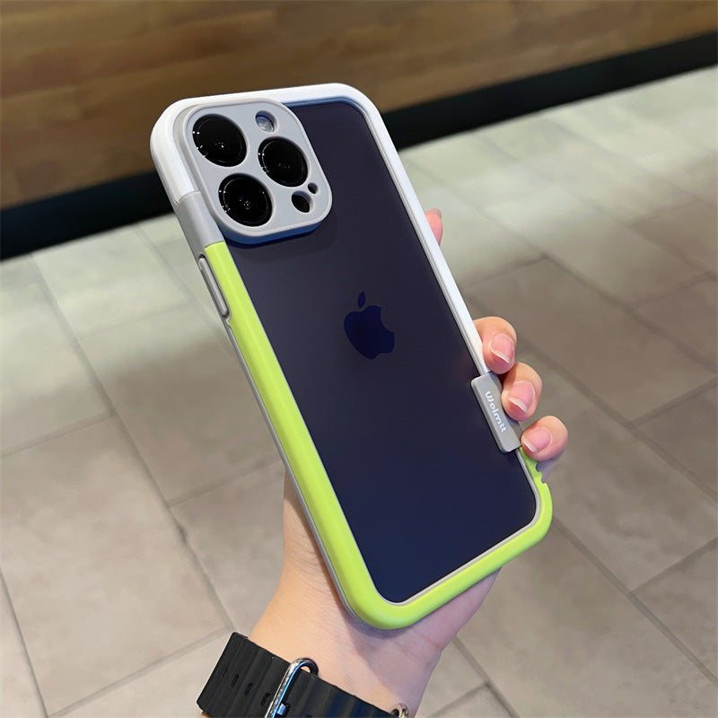 Contrast Color Cooling Soft iPhone Case