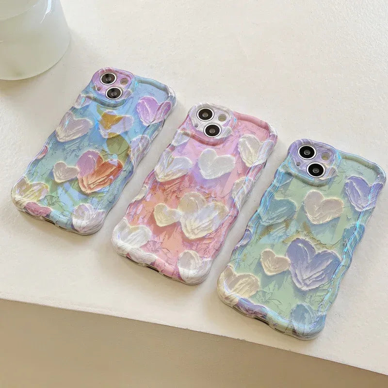Advanced Oil Painting Love iPhone Case - Viexta