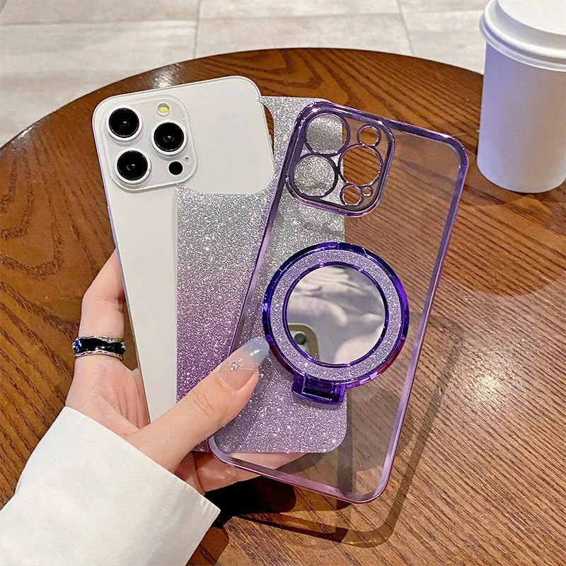 magnetic-mirror-bracket-iphone-case - Viexta