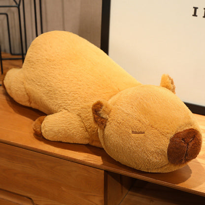 Cute Capybara Embroidered Cushion plush