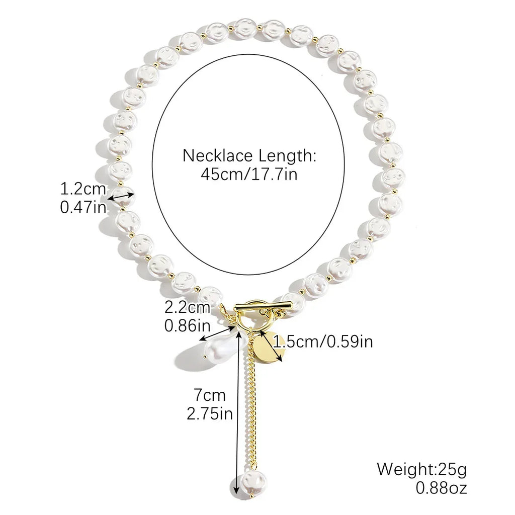 Light Luxury High-grade Long Pearl Chain - Viexta