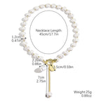 Light Luxury High-grade Long Pearl Chain