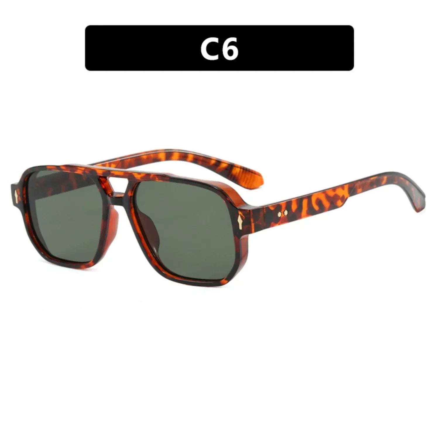 European And American Retro Casual Sunglasses - Viexta