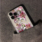 Versatile Flower Transparent TPU iPhone Case