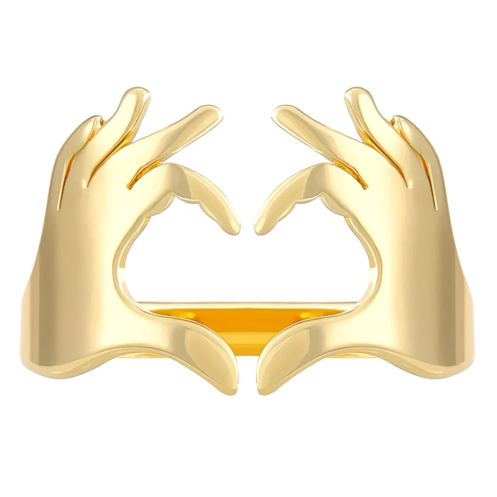Heart Hands Ring - Viexta