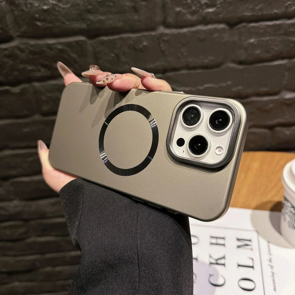 gilding-lens-bracket-shell-iphone-cover - Viexta