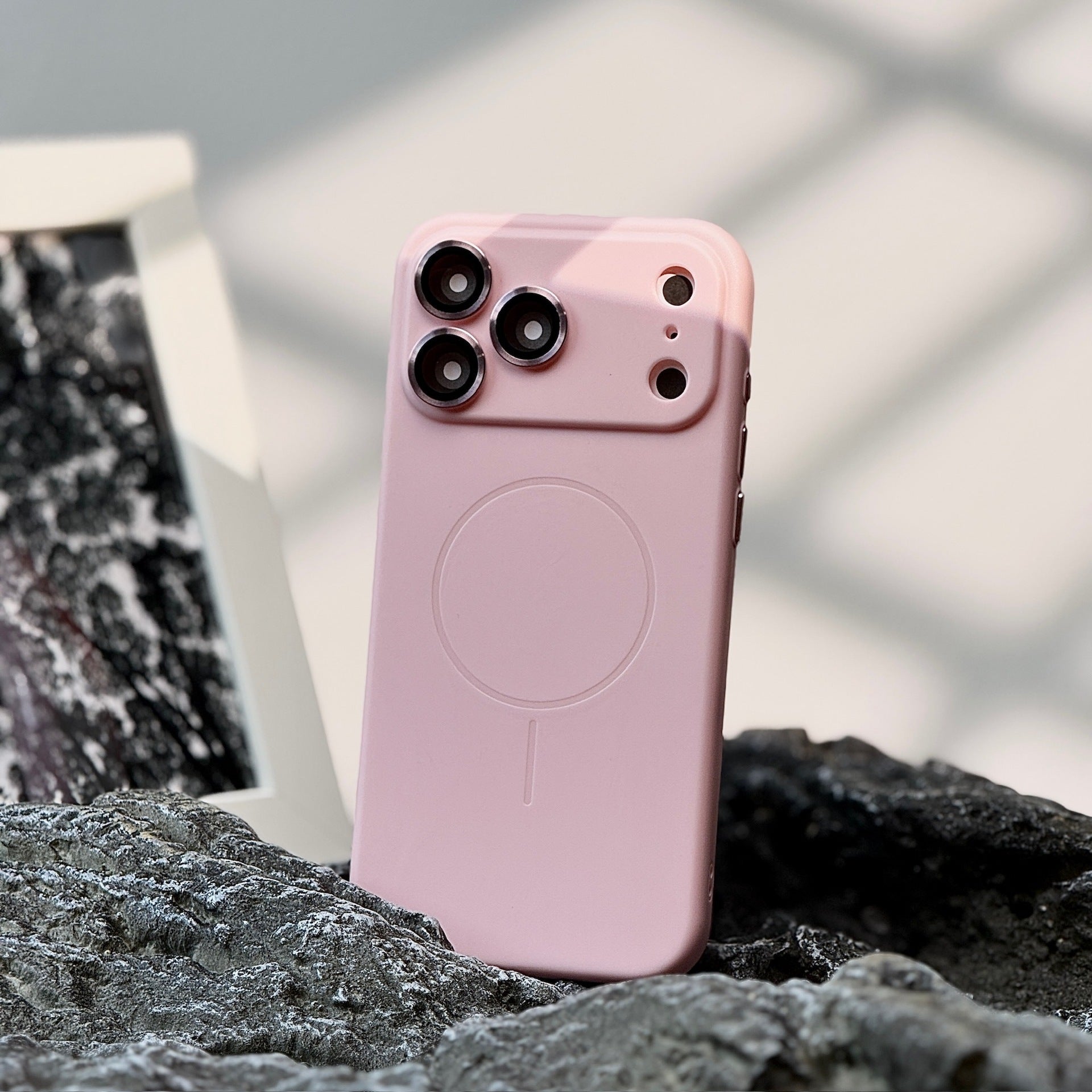 Frosted Skin Magnetic Suction iPhone Case