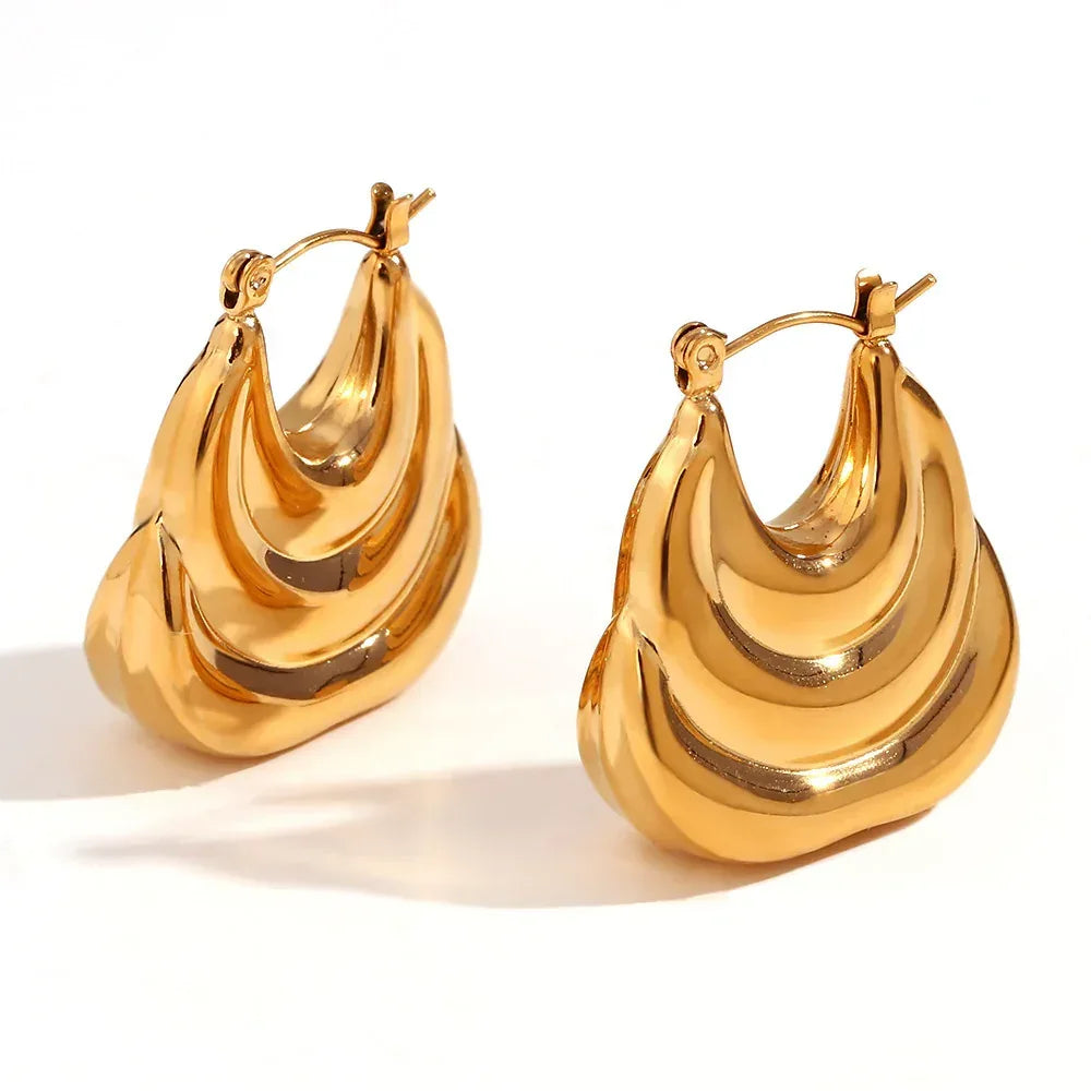 18k Serpentine Ear Clip - Viexta