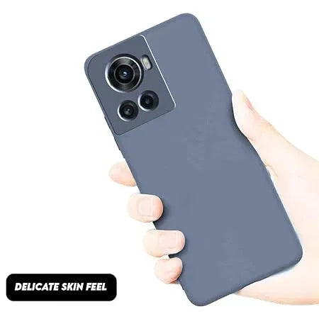 Soft Liquid Silicone Protective Back Cover for OnePlus 10R/One Plus 10R - Viexta