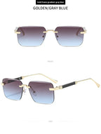 frameless-trimming-fashion-personalized-sunglasses - Viexta